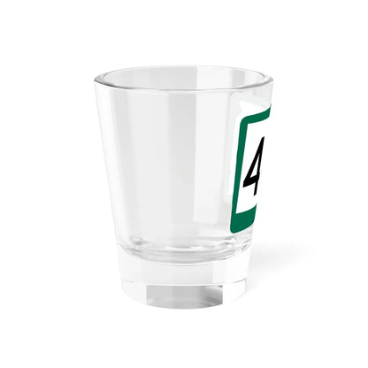 SD 445 (South Dakota) (Road Sign) Shot Glass 1.5oz - Go Mug Yourself