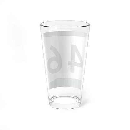 SD 46 (South Dakota) (Road Sign) Pint Glass 16oz - Go Mug Yourself