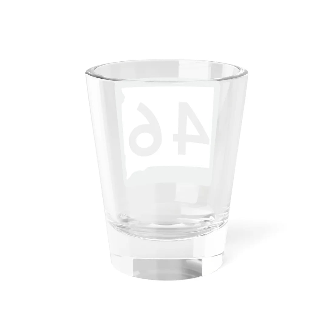 SD 46 (South Dakota) (Road Sign) Shot Glass 1.5oz - Go Mug Yourself