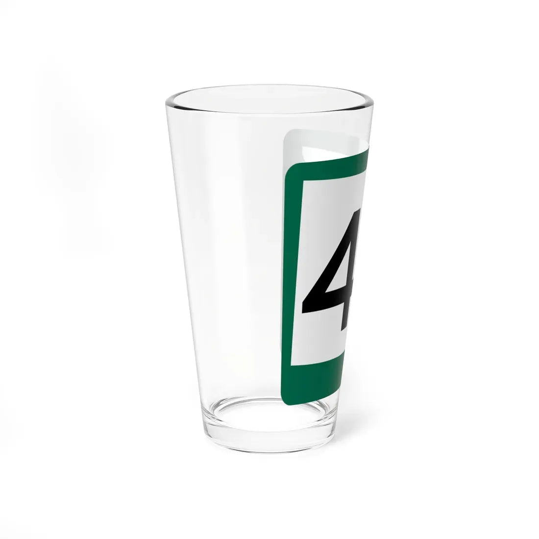 SD 47 (South Dakota) (Road Sign) Pint Glass 16oz - Go Mug Yourself