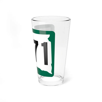 SD 471 (South Dakota) (Road Sign) Pint Glass 16oz - Go Mug Yourself