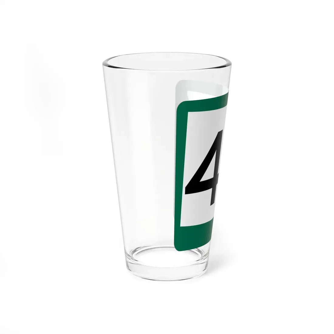 SD 49 (South Dakota) (Road Sign) Pint Glass 16oz - Go Mug Yourself