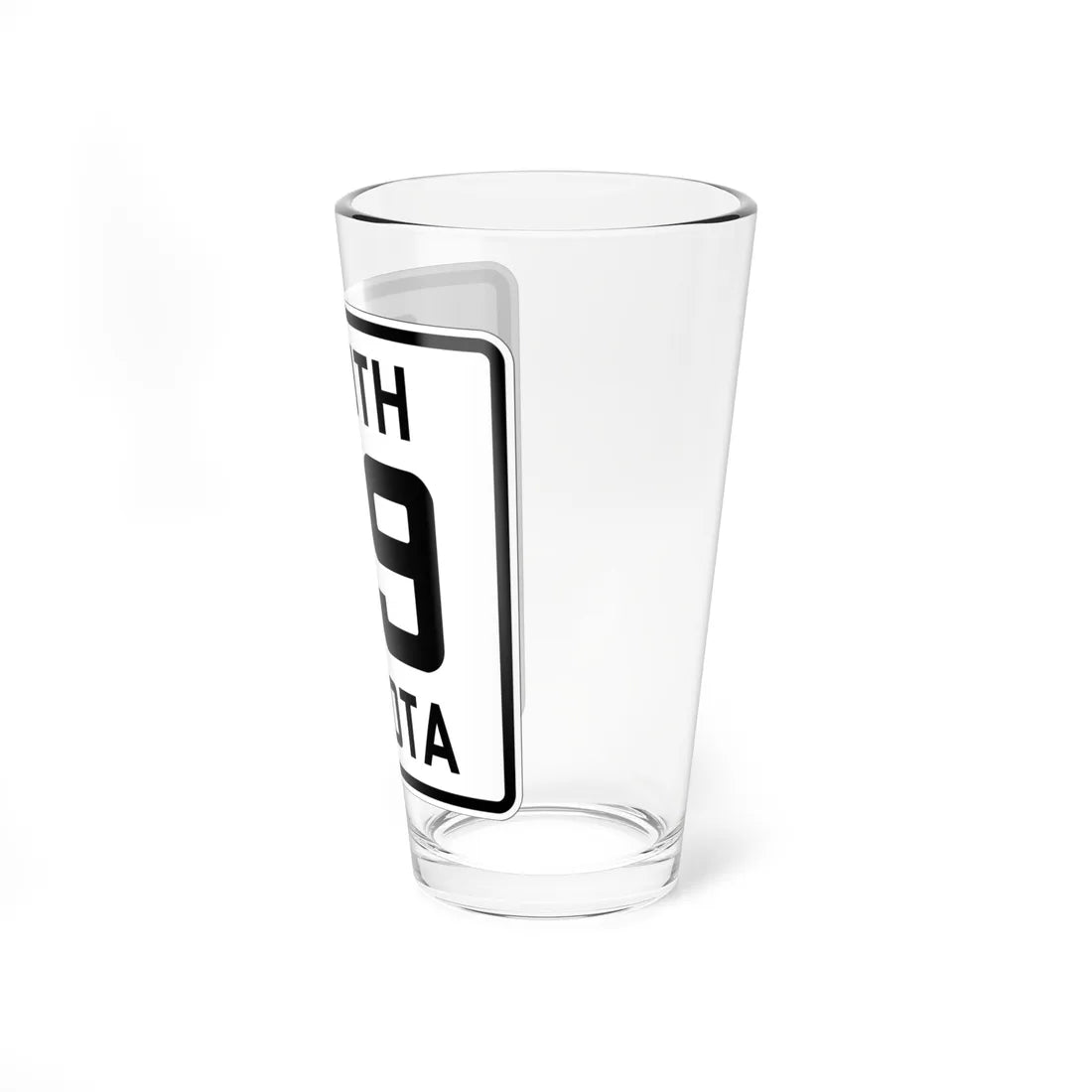 SD 59 1926 (South Dakota) (Road Sign) Pint Glass 16oz - Go Mug Yourself
