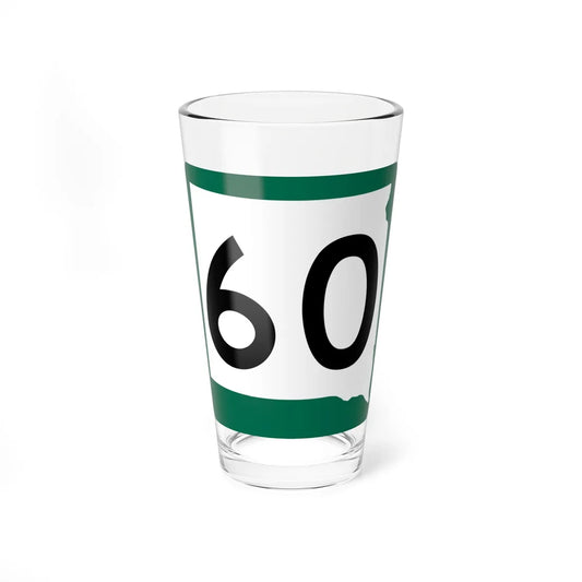 SD 60 (South Dakota) (Road Sign) Pint Glss 16oz 16oz - Go Mug Yourself