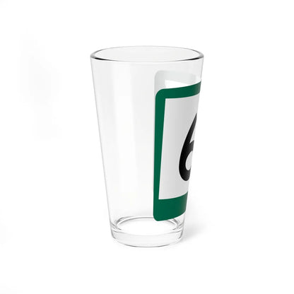 SD 61 (South Dakota) (Road Sign) Pint Glss 16oz - Go Mug Yourself