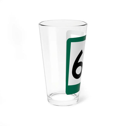 SD 65 (South Dakota) (Road Sign) Pint Glass 16oz - Go Mug Yourself