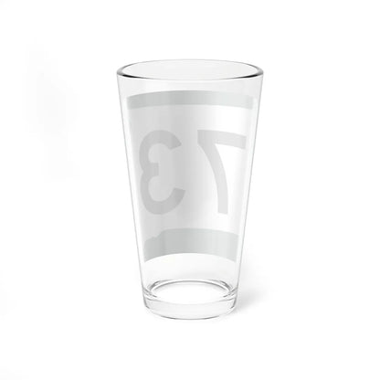 SD 73 (South Dakota) (Road Sign) Pint Glass 16oz - Go Mug Yourself