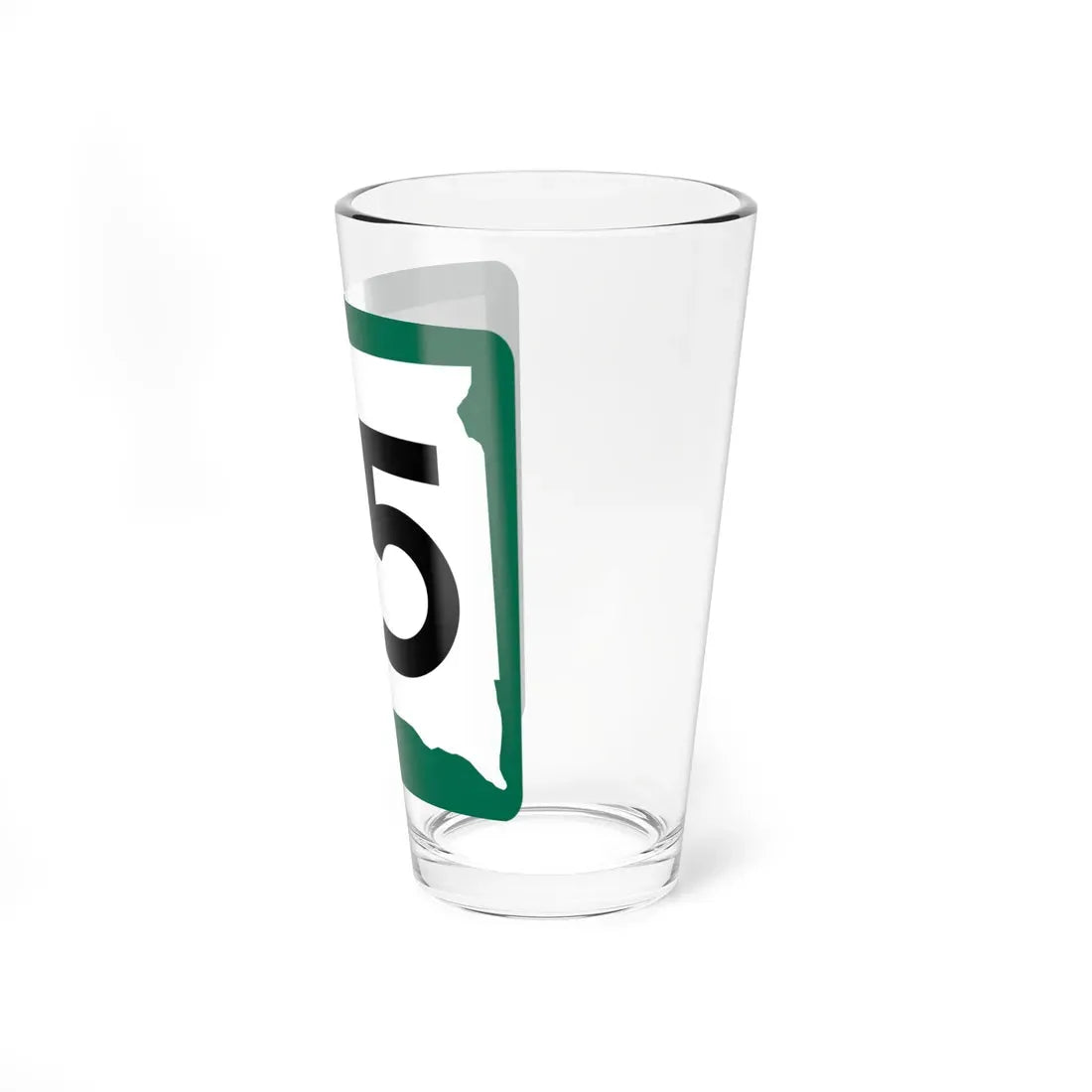 SD 75 (South Dakota) (Road Sign) Pint Glass 16oz - Go Mug Yourself