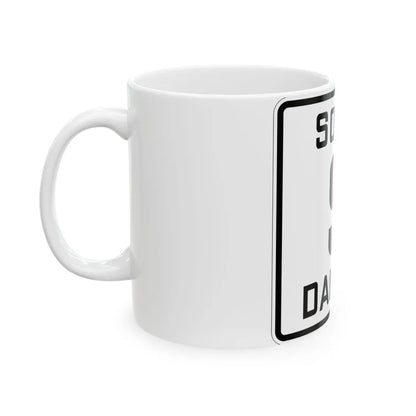 SD 9 1926 (South Dakota) (Road Sign) White Coffee Mug - Go Mug Yourself