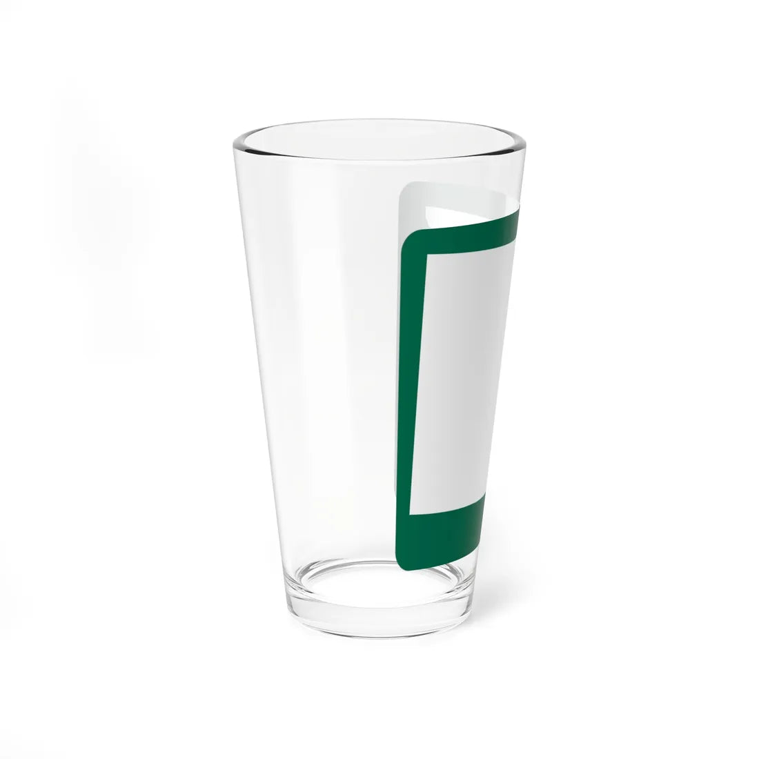 SD Blank-2d (South Dakota) (Road Sign) Pint Glass 16oz - Go Mug Yourself