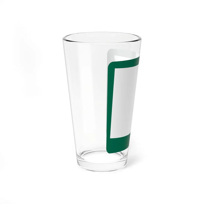 SD Blank-2d (South Dakota) (Road Sign) Pint Glass 16oz - Go Mug Yourself