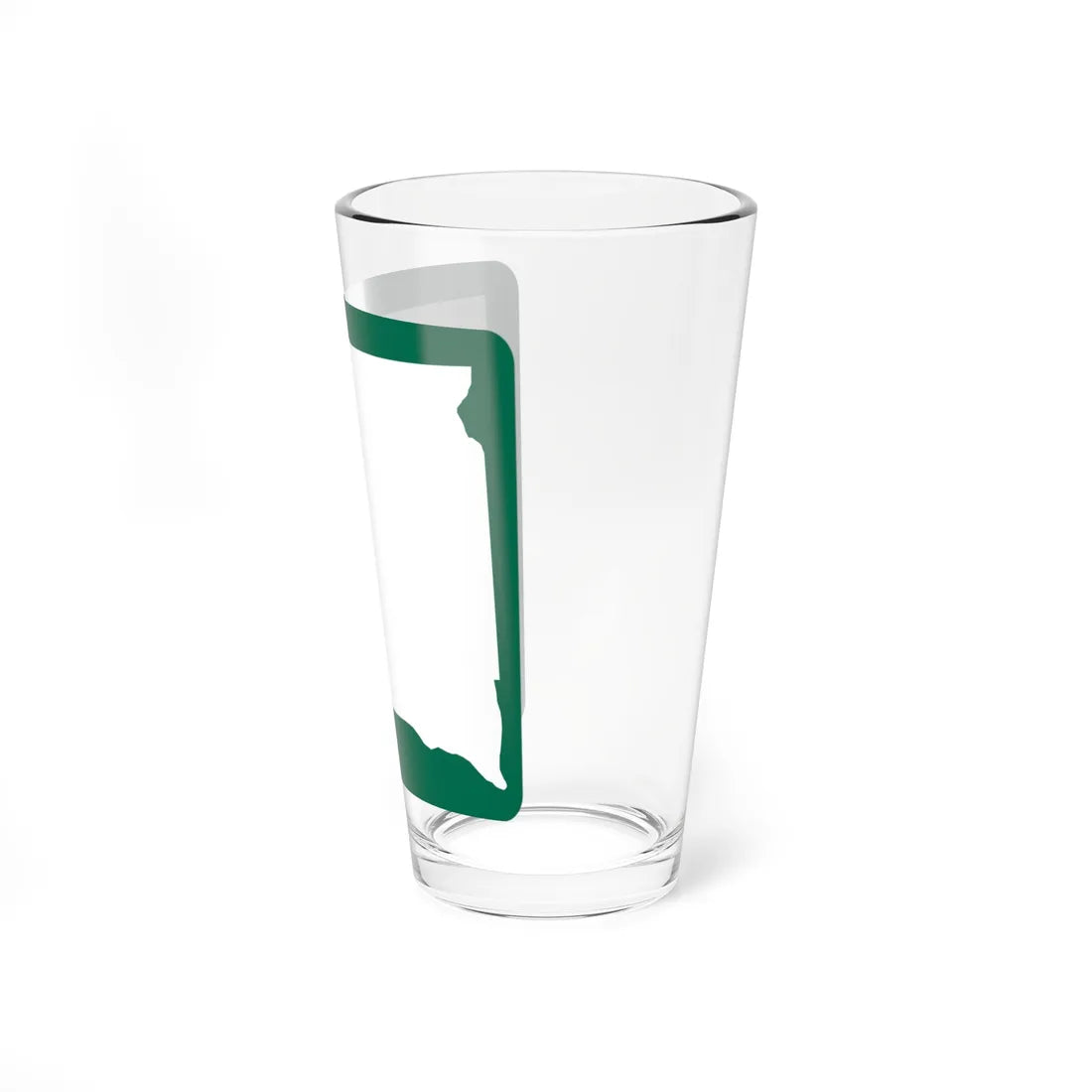 SD Blank-2d (South Dakota) (Road Sign) Pint Glass 16oz - Go Mug Yourself