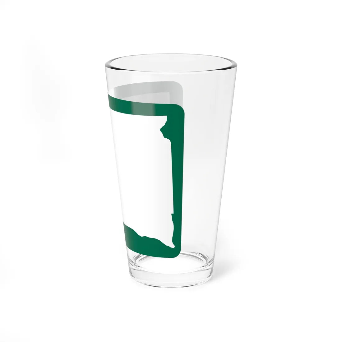 SD Blank-3d (South Dakota) (Road Sign) Pint Glass 16oz - Go Mug Yourself
