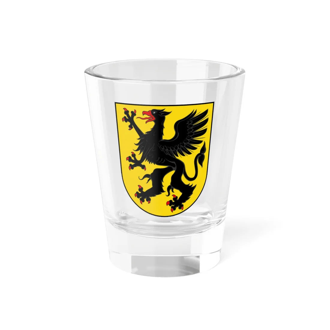 Södermanland coat of arms (Sweden) (Coat of Arms) Shot Glass 1.5oz 1.5oz - Go Mug Yourself