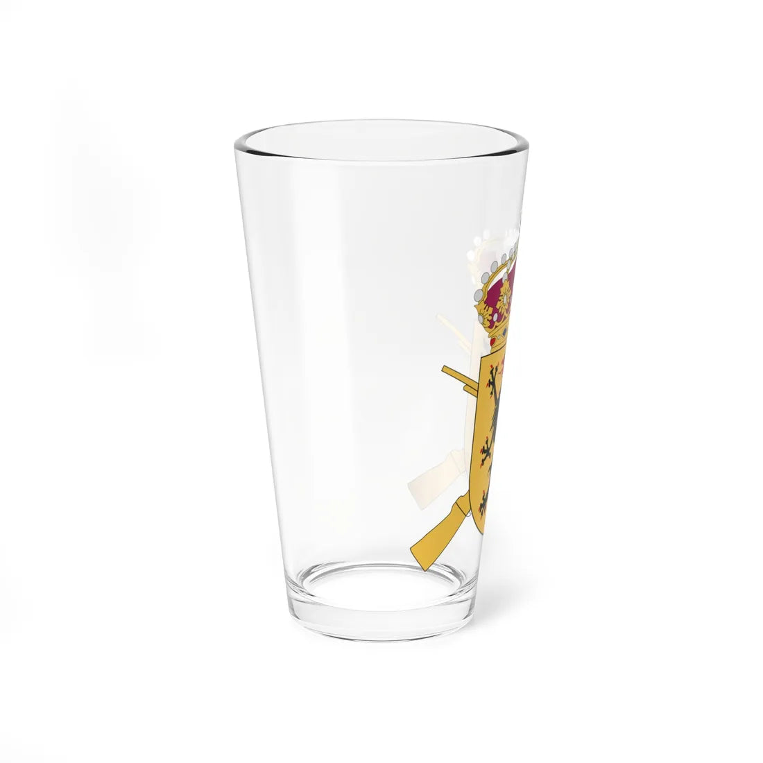 Södermanlands infanteriregemente vapen (Sweden) (Coat of Arms) Pint Glass 16oz - Go Mug Yourself