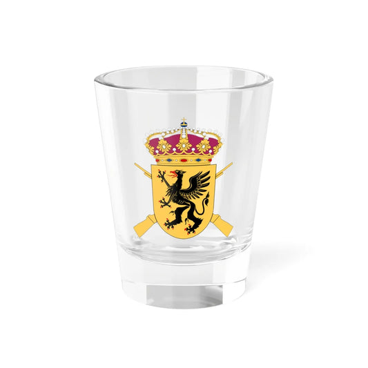 Södermanlands infanteriregemente vapen (Sweden) (Coat of Arms) Shot Glass 1.5oz 1.5oz - Go Mug Yourself