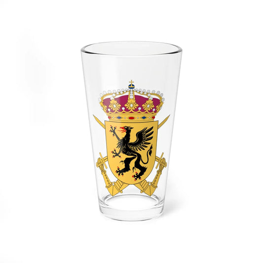 Södermanlands regemente vapen (Sweden) (Coat of Arms) Pint Glass 16oz 16oz - Go Mug Yourself