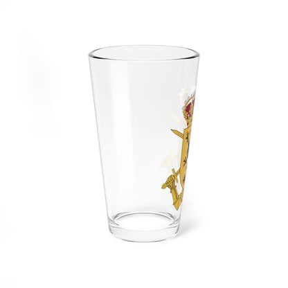 Södermanlands regemente vapen (Sweden) (Coat of Arms) Pint Glass 16oz - Go Mug Yourself