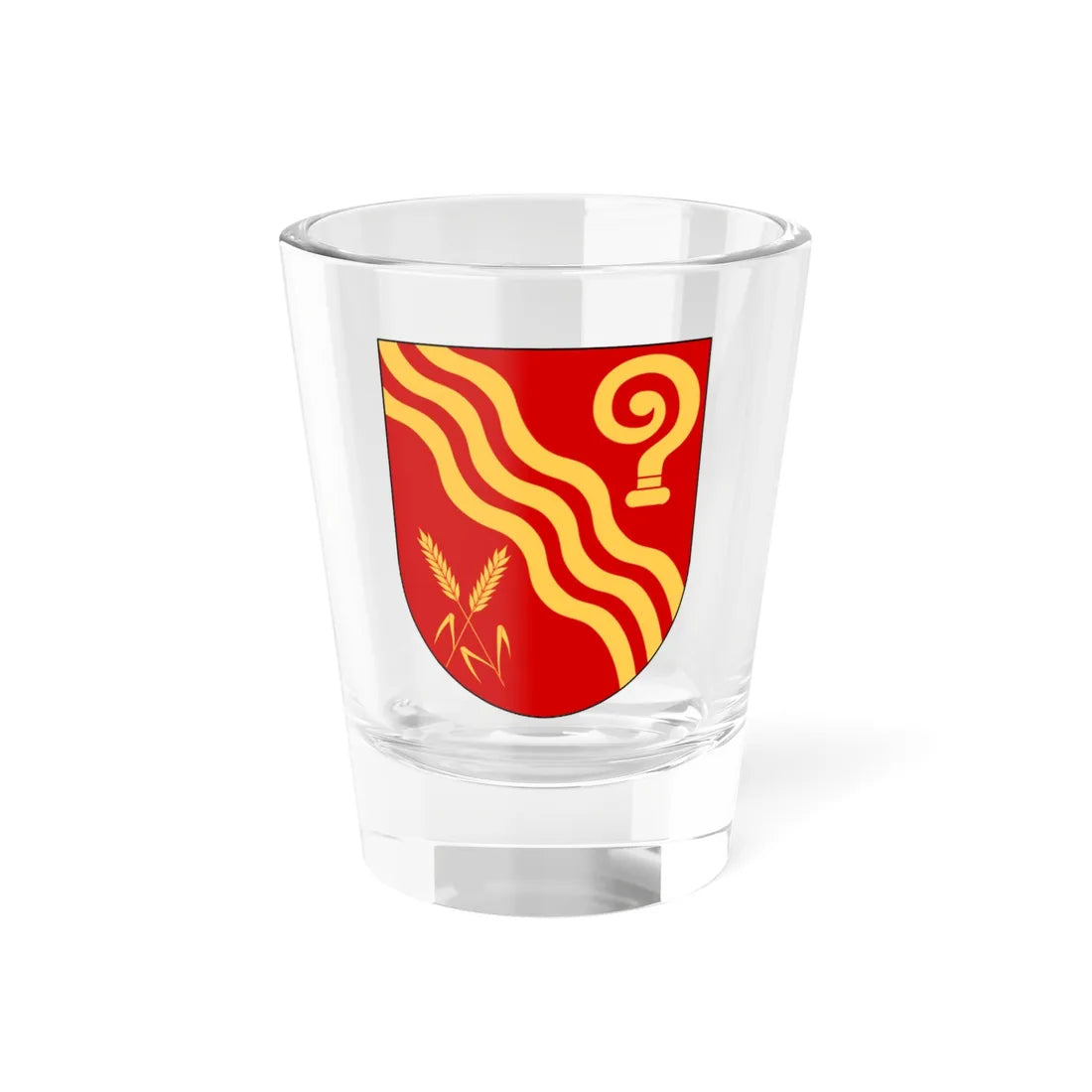 Södermöre pastorat vapen (Sweden) (Coat of Arms) Shot Glass 1.5oz 1.5oz - Go Mug Yourself