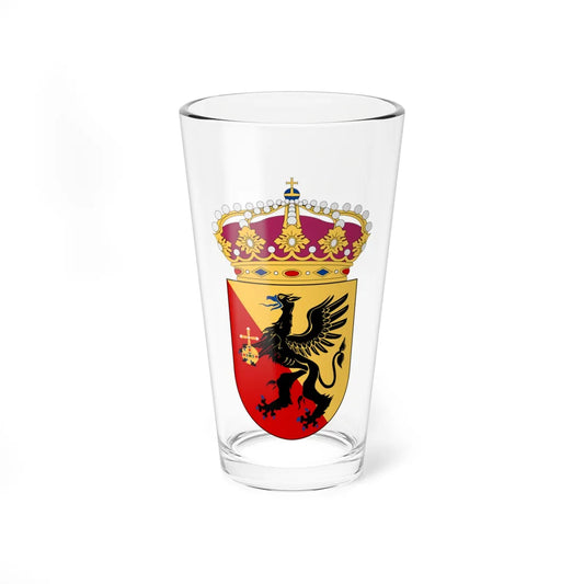 Södertörns flygflottilj vapen (Sweden) (Coat of Arms) Pint Glass 16oz 16oz - Go Mug Yourself