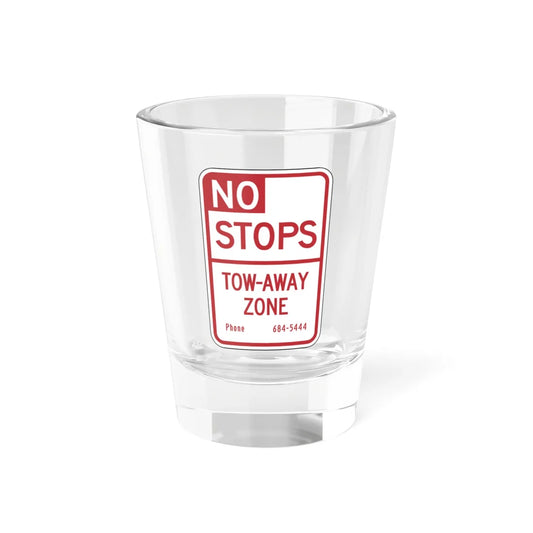 SDOT R7-4T (Washington) (Road Sign) Shot Glass 1.5oz 1.5oz - Go Mug Yourself