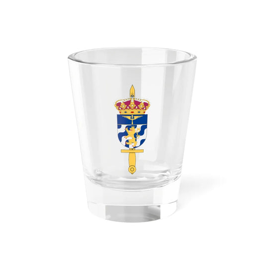 Södra flygkommandot vapen (Sweden) (Coat of Arms) Shot Glass 1.5oz 1.5oz - Go Mug Yourself