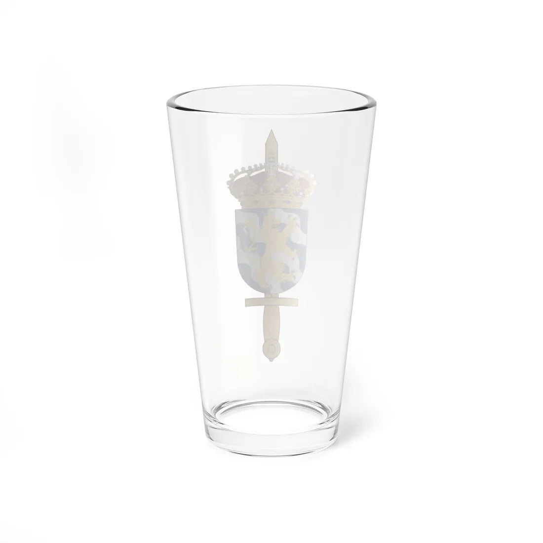Södra militärdistriktsstaben vapen (Sweden) (Coat of Arms) Pint Glass 16oz - Go Mug Yourself