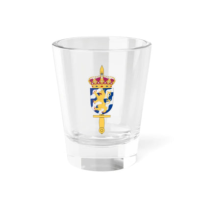 Södra militärdistriktsstaben vapen (Sweden) (Coat of Arms) Shot Glass 1.5oz 1.5oz - Go Mug Yourself