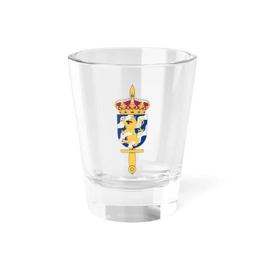 Södra militärdistriktsstaben vapen (Sweden) (Coat of Arms) Shot Glass 1.5oz 1.5oz - Go Mug Yourself