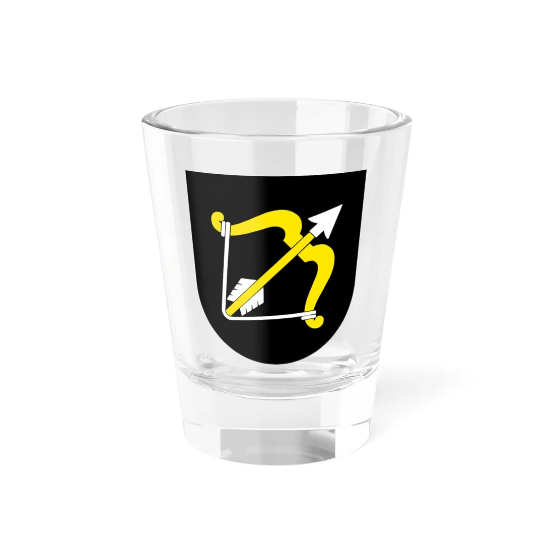 Södra Savolax vapen (Finland) (Coat of Arms) Shot Glass 1.5oz 1.5oz - Go Mug Yourself