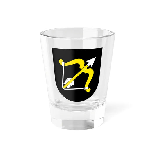 Södra Savolax vapen (Finland) (Coat of Arms) Shot Glass 1.5oz 1.5oz - Go Mug Yourself