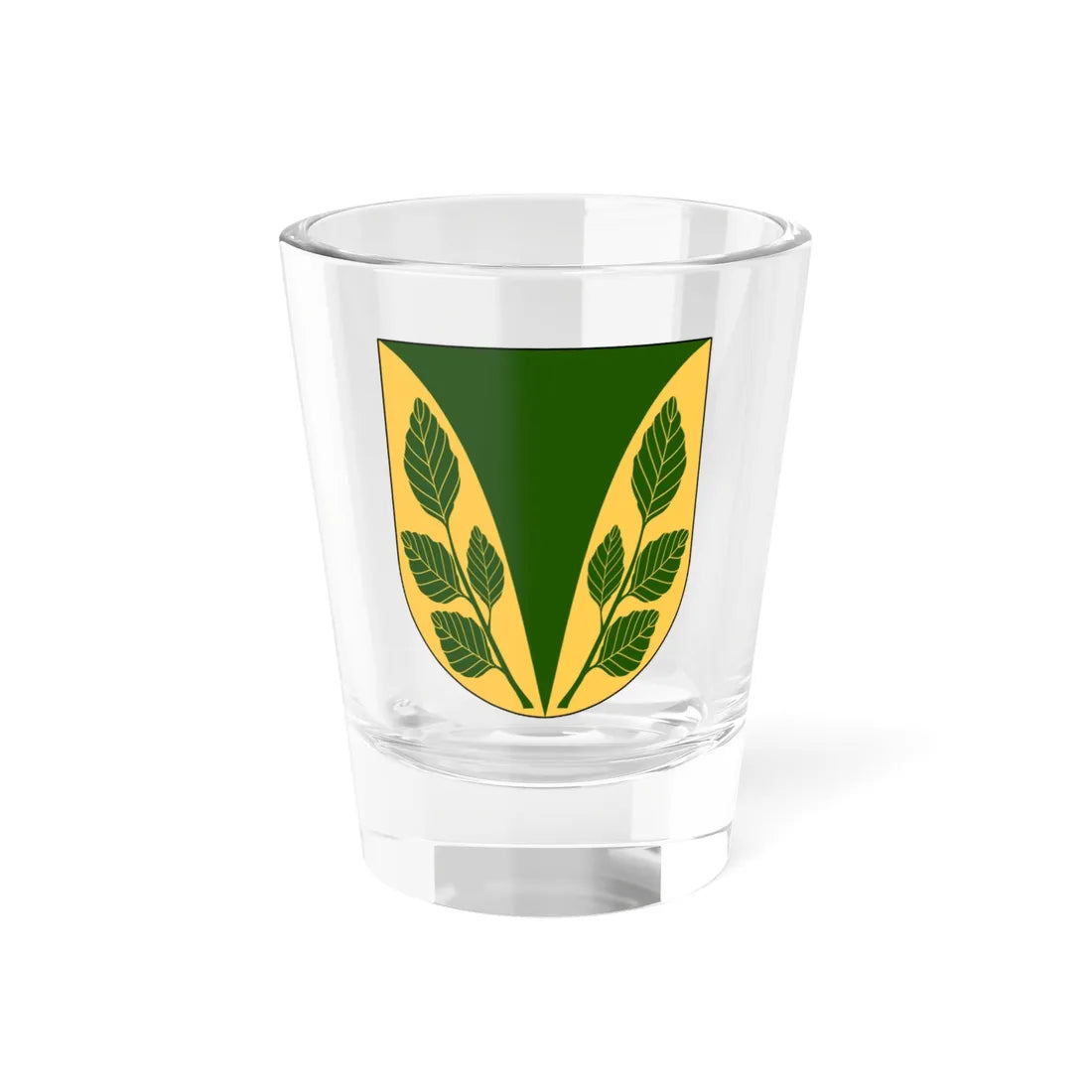 Södra Åsbo vapen (Sweden) (Coat of Arms) Shot Glass 1.5oz 1.5oz - Go Mug Yourself