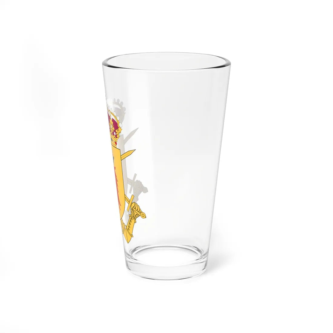 Södra skånska regementet vapen (Sweden) (Coat of Arms) Pint Glass 16oz - Go Mug Yourself