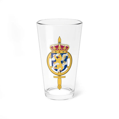 Södra underhållsregementet vapen (Sweden) (Coat of Arms) Pint Glass 16oz 16oz - Go Mug Yourself