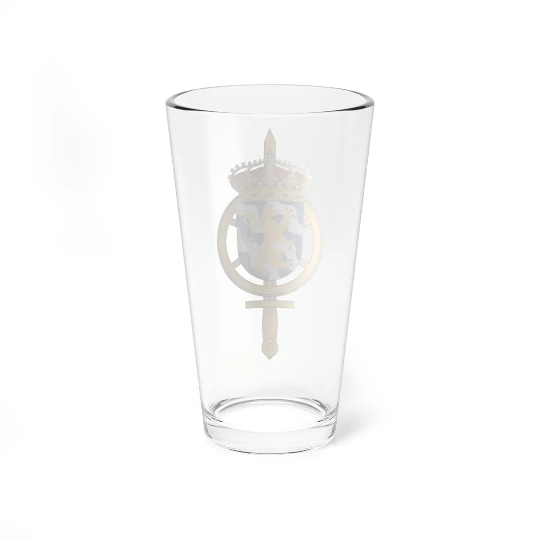 Södra underhållsregementet vapen (Sweden) (Coat of Arms) Pint Glass 16oz - Go Mug Yourself