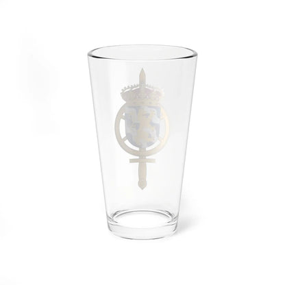 Södra underhållsregementet vapen (Sweden) (Coat of Arms) Pint Glass 16oz - Go Mug Yourself