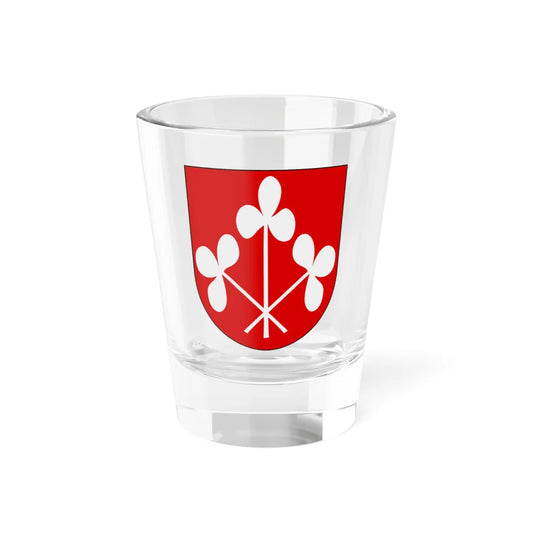 Södra Vedbo vapen (Sweden) (Coat of Arms) Shot Glass 1.5oz 1.5oz - Go Mug Yourself