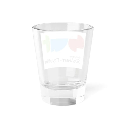 Súdwest-Fryslân Gemeentevlag (Netherlands) Shot Glass 1.5oz - Go Mug Yourself