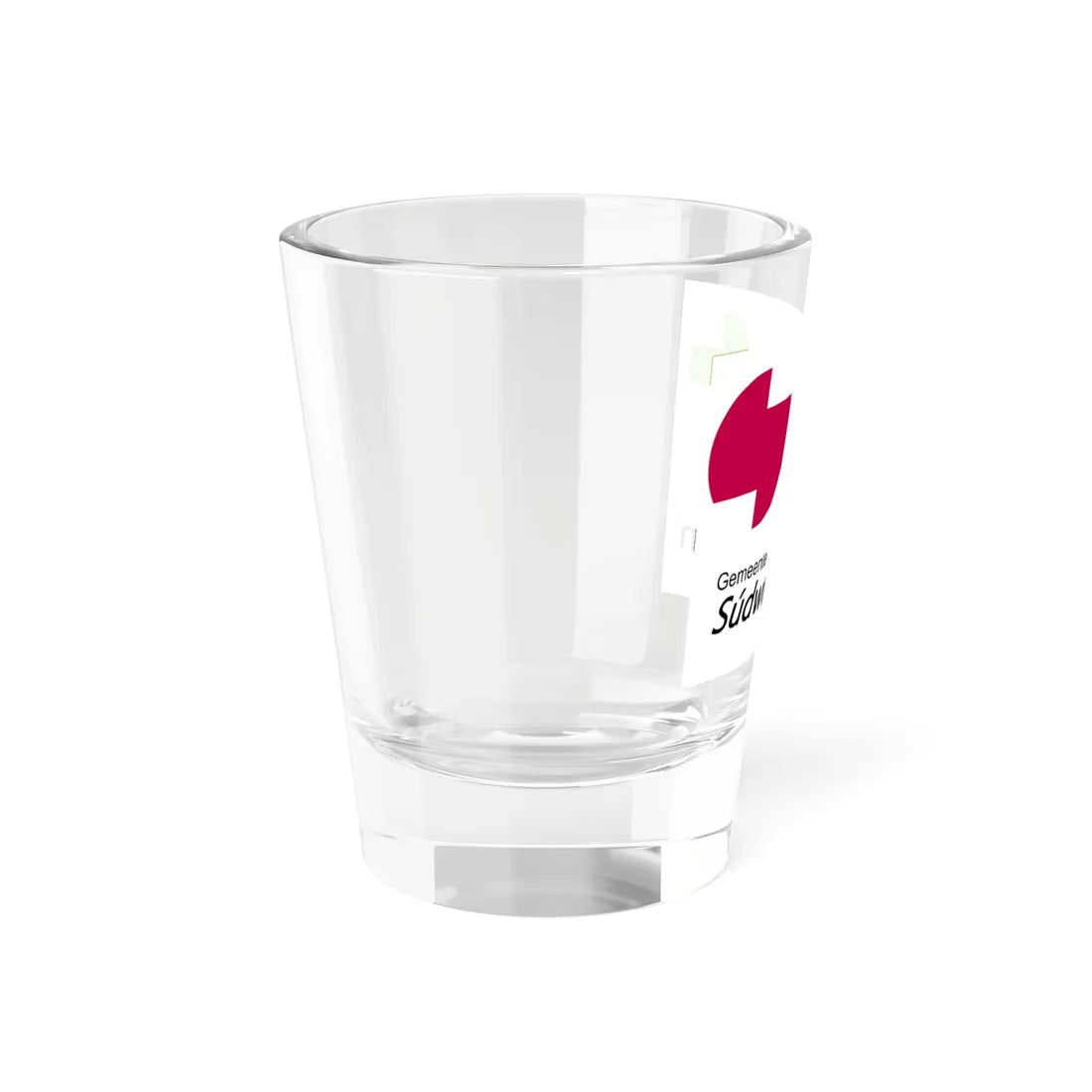 Súdwest-Fryslân Gemeentevlag (Netherlands) Shot Glass 1.5oz - Go Mug Yourself