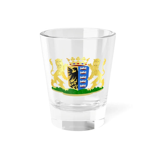 Sûdwest-Fryslân wapen nieuw (Netherlands) (Coat of Arms) Shot Glass 1.5oz 1.5oz - Go Mug Yourself