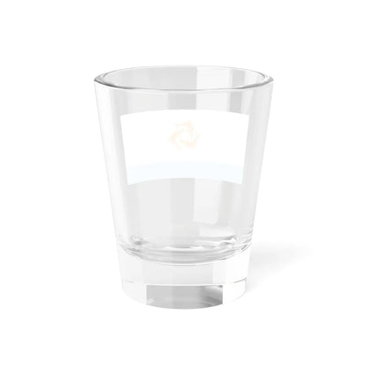 Sea Flag of Anguilla 1967-1969 (United Kingdom) Shot Glass 1.5oz - Go Mug Yourself