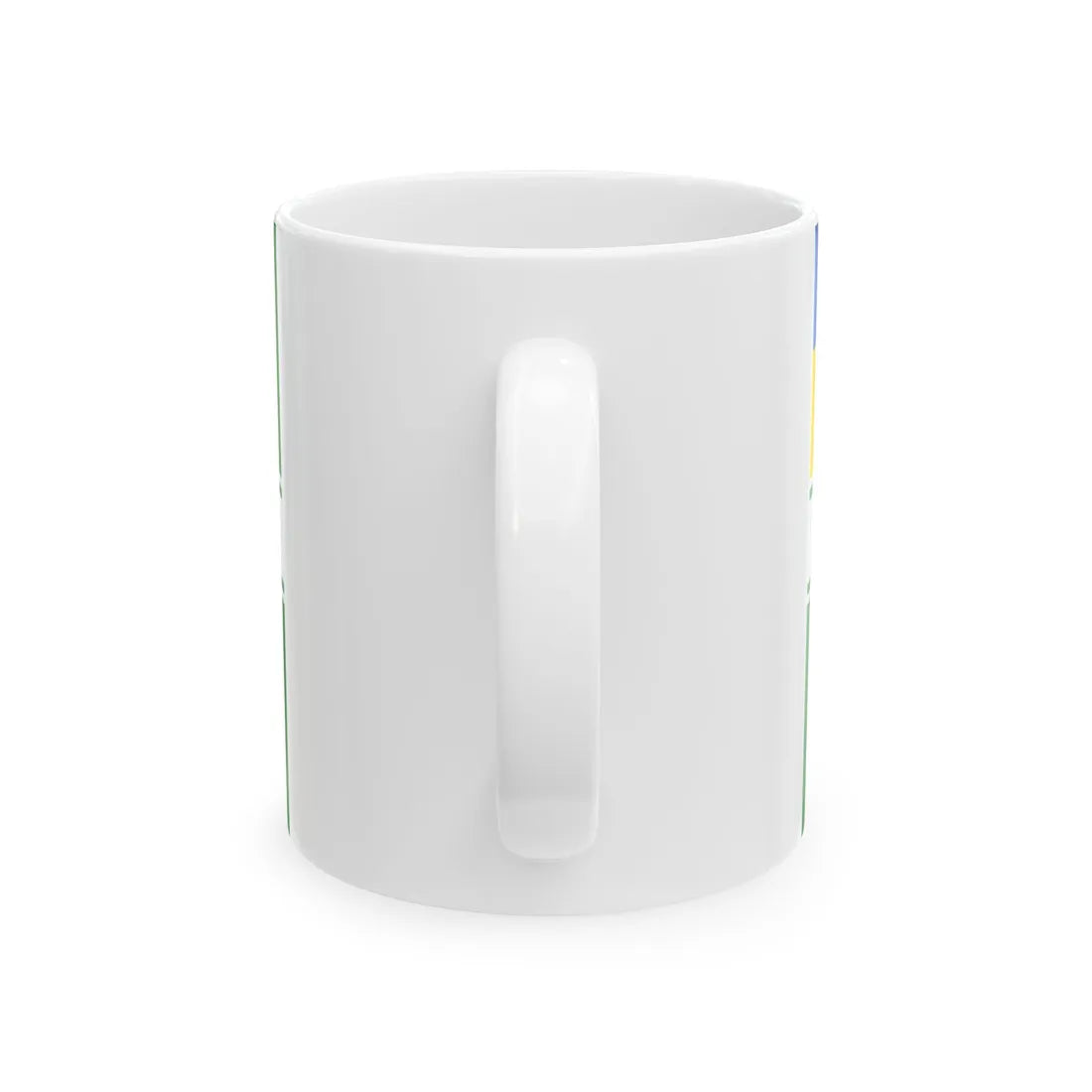 Sea Guard Ensign of Ukraine dress (Ukraine) White Coffee Mug - Go Mug Yourself