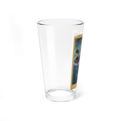 Sea Monster (Magazine Illustration) Pint Glass 16oz-Go Mug Yourself