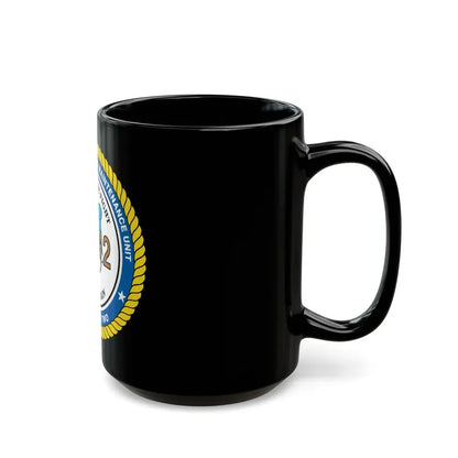 Seabee Unit 202 CBMU 202 (U.S. Navy) Black Coffee Mug - Go Mug Yourself
