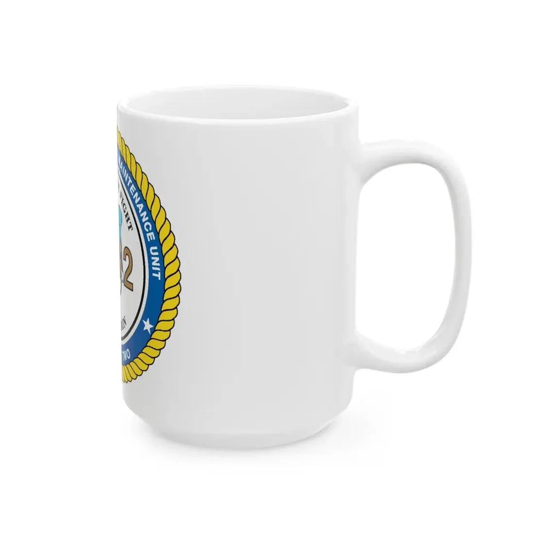 Seabee Unit 202 CBMU 202 (U.S. Navy) White Coffee Mug - Go Mug Yourself