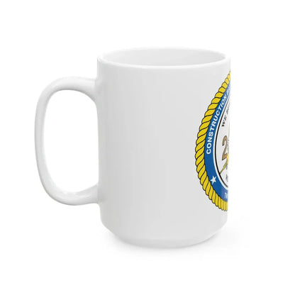 Seabee Unit 202 CBMU 202 (U.S. Navy) White Coffee Mug - Go Mug Yourself