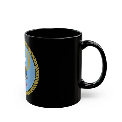 Seabees 50th (U.S. Navy) Black Coffee Mug-Go Mug Yourself