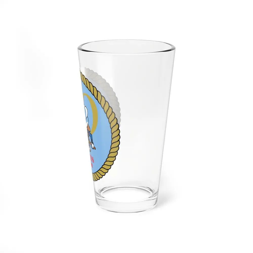 Seabees 50th (U.S. Navy) Pint Glass 16oz-Go Mug Yourself