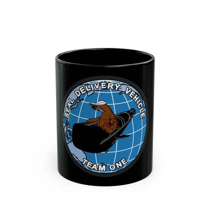 Seal Delivery Vehicle TEAM ONE (U.S. Navy) Black Coffee Mug 11oz - Go Mug Yourself