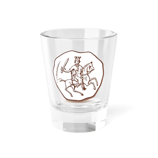 Seal of Alexander Nevsky 1236 Avers2 (Belarus) (Coat of Arms) Shot Glass 1.5oz 1.5oz - Go Mug Yourself